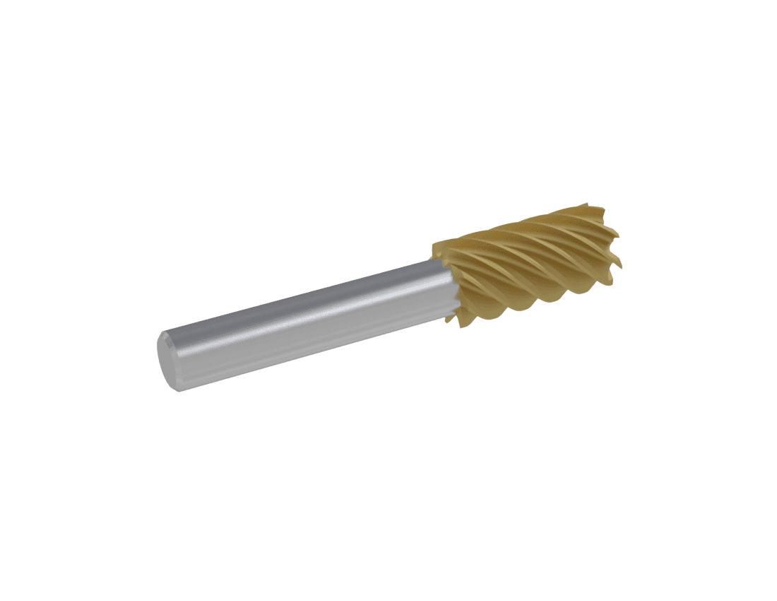 Reduced Shank end mill
