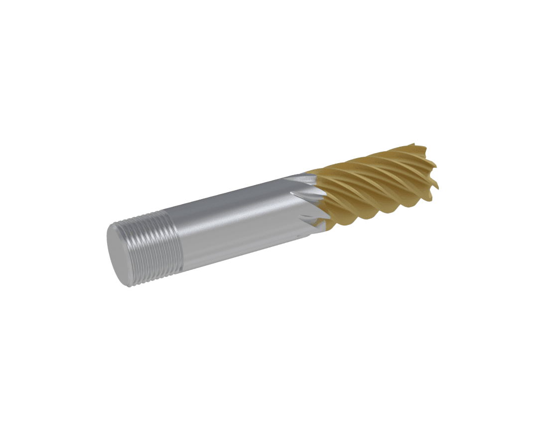 Threaded Shank end mill